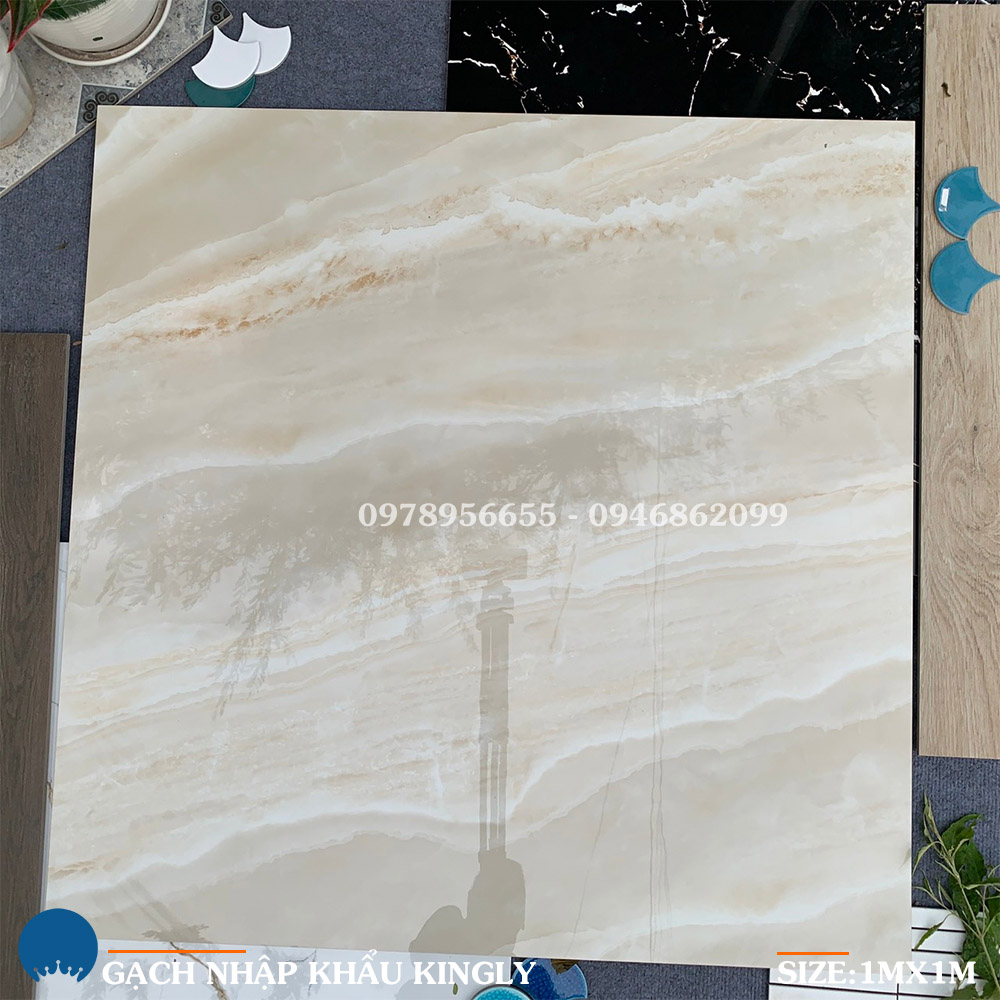 Gạch ấn độ 1000x1000 onyx marble